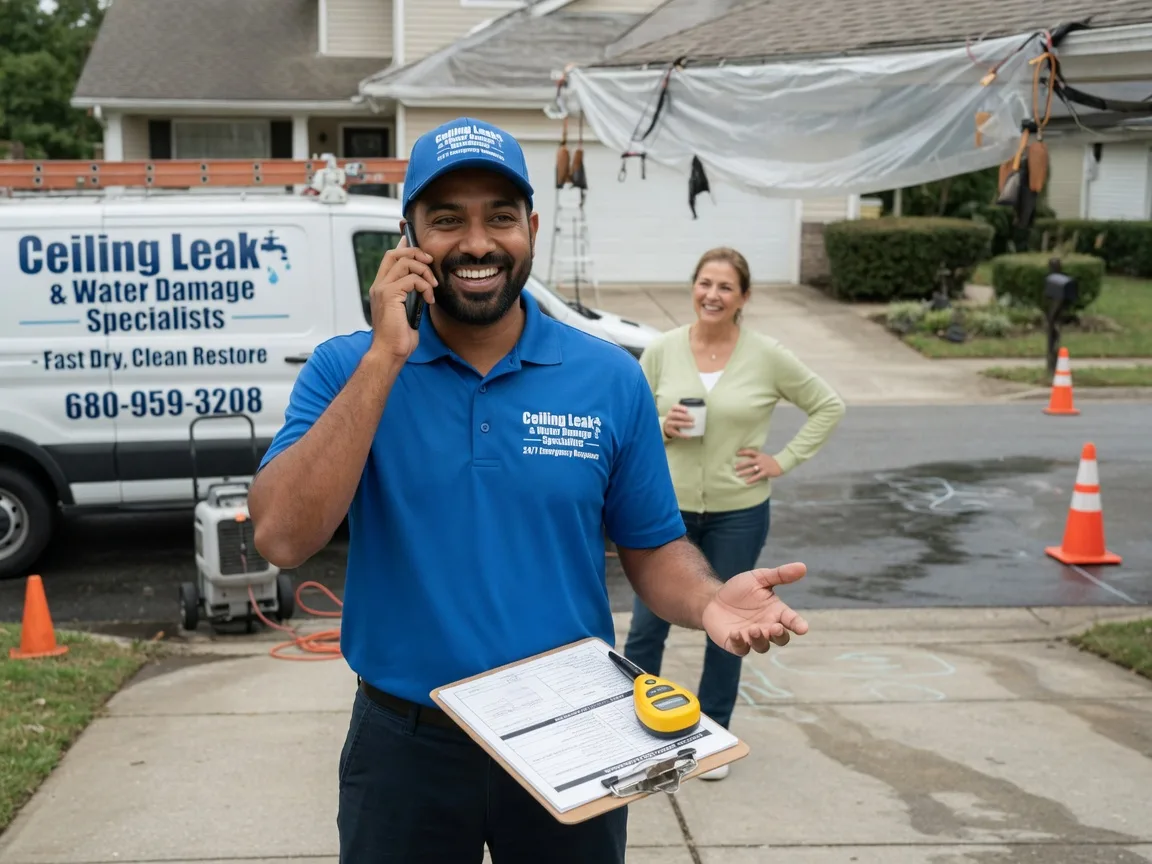 Ceiling Leak Cleanup Fredonia, ND FAQs